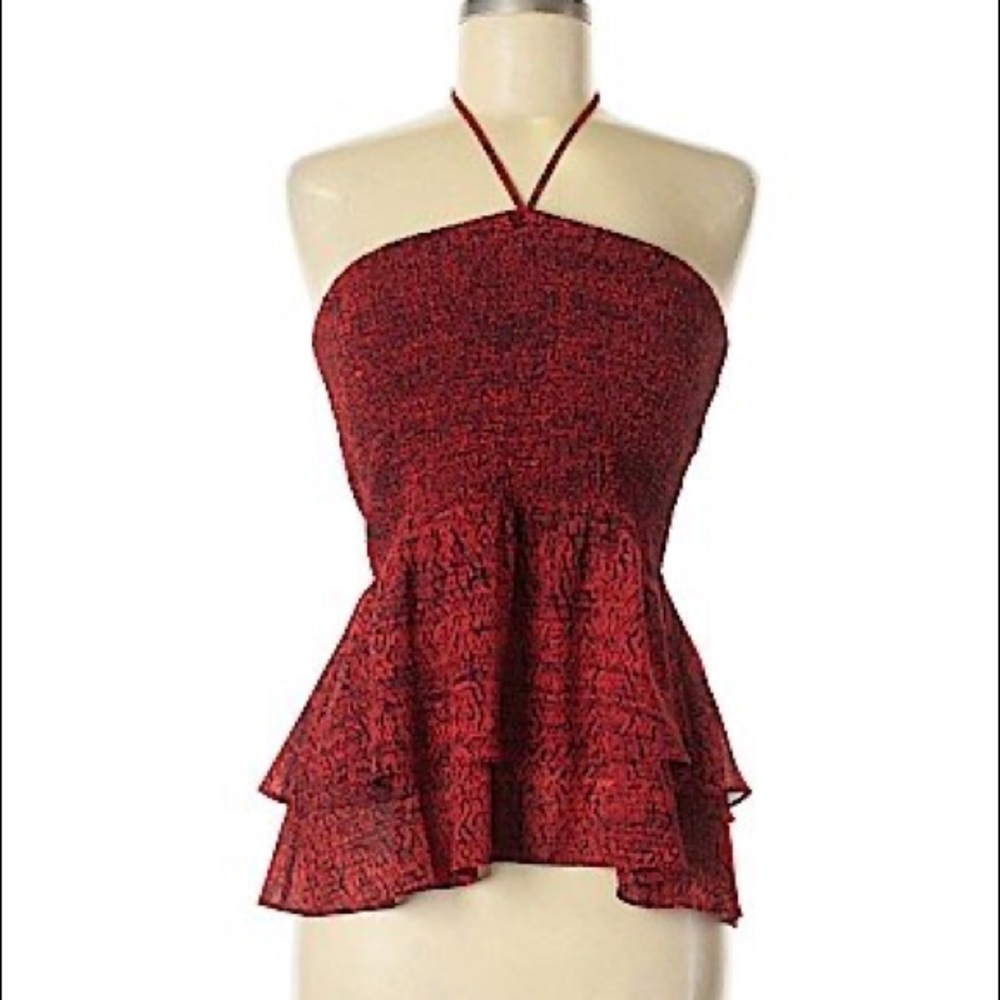 Printed Michael Kors Halter Top